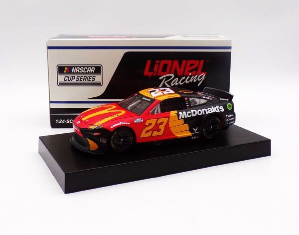 Bubba Wallace #23 NASCAR 2024 23XI Toyota McDonalds 1:24 Standard