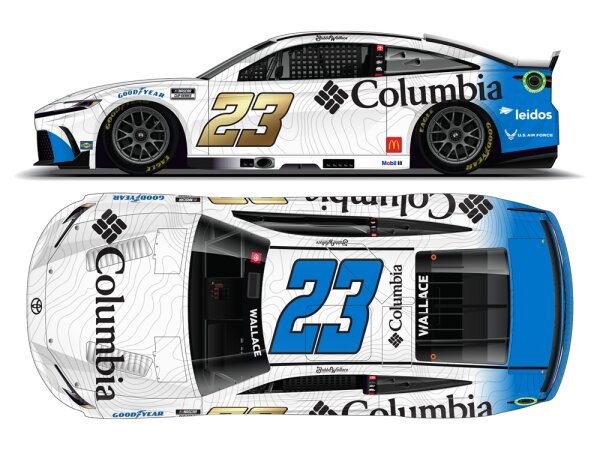 Bubba Wallace #23 NASCAR 2024 23XI Toyota Columbia 1:24 Elite