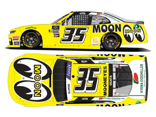 Akinori Ogata #35 NASCAR 2024 Chevrolet JGMS Mooneyes 1:24 Standard