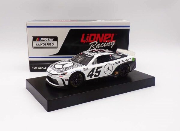 Tyler Reddick #45 NASCAR 2024 23XI Toyota Jordan Brand White 1:24 Standard