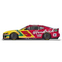 Hendrick Motorsports NASCAR 2024 Chevrolet Darlington Throwback 4 Pack 1:64