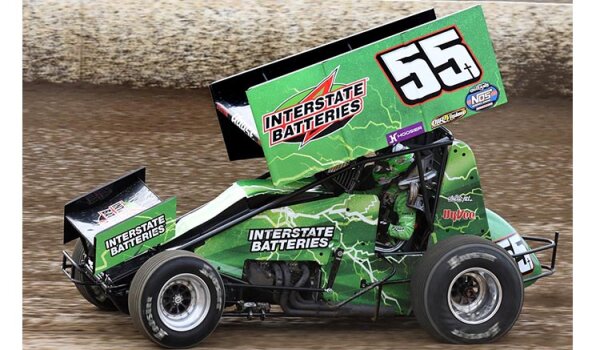 McKenna Haase #55 Sprint Car 2024 Interstate Batteries 1:50