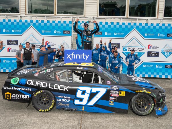 Shane Van Gisbergen #97 NASCAR 2024 Chevrolet KR Quad Lock Portland Race Win 1:64