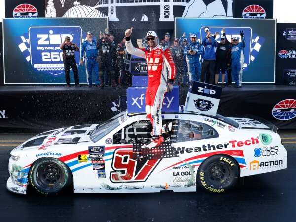 Shane Van Gisbergen #97 NASCAR 2024 Chevrolet KR WeatherTech Sonoma Race Win 1:24 Autographed