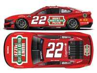 Joey Logano #22 NASCAR 2024 TP Ford Hunt Brothers Pizza...