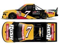 Clint Bowyer #7 NASCAR 2024 SMS Chevrolet Rush Truck...