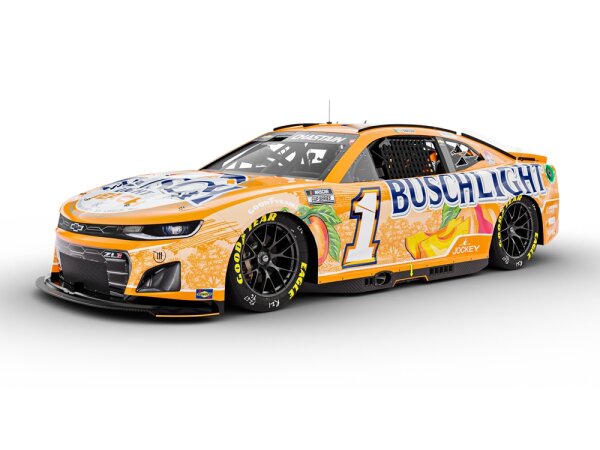 Ross Chastain #1 NASCAR 2024 TH Chevrolet Busch Light Peach 1:24