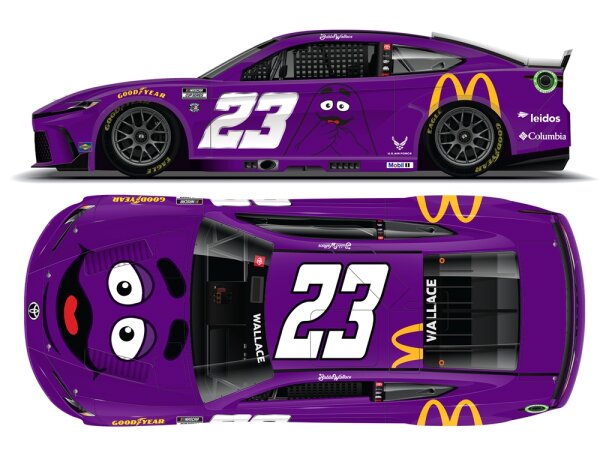 Bubba Wallace #23 NASCAR 2024 23XI Toyota McDonalds Grimace 1:64