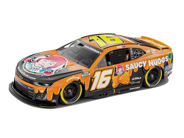 Shane Van Gisbergen #16 NASCAR 2024 Chevrolet KR Wendys Saucy Nuggs 1:24