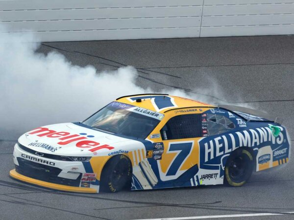 Justin Allgaier #7 NASCAR 2024 JRM Chevrolet Hellmanns Meijer Michigan Race Win 1:64