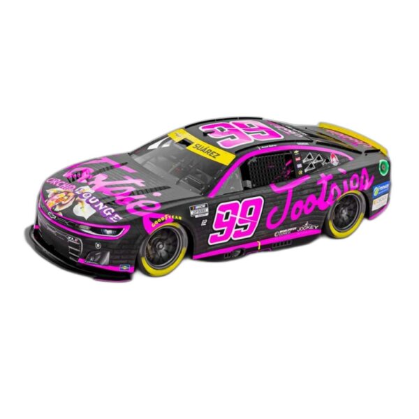 Daniel Suarez #99 NASCAR 2024 THR Chevrolet Tootsies Pink 1:24