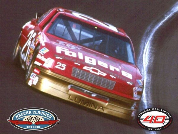 Ken Schrader #25 NASCAR 1989 Chevrolet HM Folgers Charlotte Raced Win 1:24