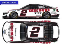 Austin Cindric #2 NASCAR 2025 TP Ford Discount Tire 1:64