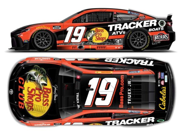 Martin Truex Jr. #19 NASCAR 2024 JGR Toyota Bass Pro Shops Memory Lane 1:64