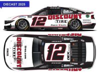 Ryan Blaney #12 NASCAR 2025 TP Ford Discount Tire 1:64