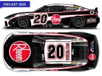 Christopher Bell #20 NASCAR 2025 JGR Toyota Rheem 1:64