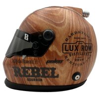 Kyle Busch NASCAR 2024 Rebel Bourbon Mini Replica Helmet 1:2