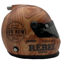 Kyle Busch NASCAR 2024 Rebel Bourbon Mini Replica Helmet 1:2