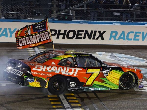 Justin Allgaier #7 NASCAR 2024 JRM Chevrolet Brandt Phoenix Race Win 1:24