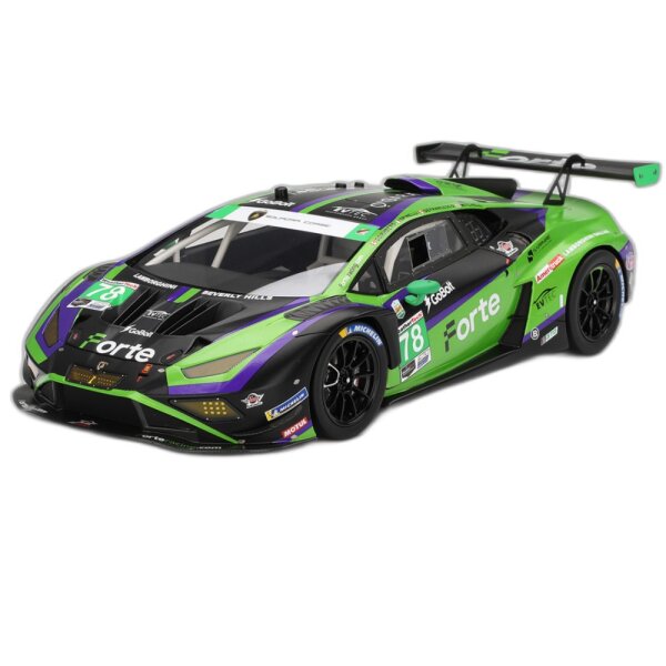 Lamborghini Huracán GT3 EVO2 #78 Forte Racing 2024 Daytona 24h 1:18