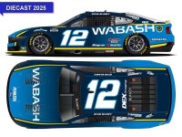 Ryan Blaney #12 NASCAR 2025 Wabash 1:64