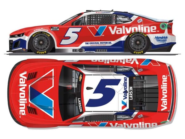 Kyle Larson #5 NASCAR 2025 HM Valvoline 1:24