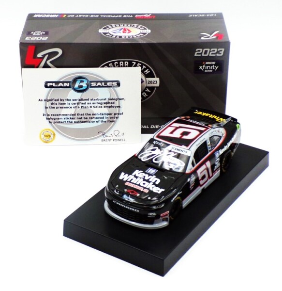 Jeremy Clements #51 NACAR Xfinity 2023 Chevrolet Kevin Whitaker 1:24 Autographed