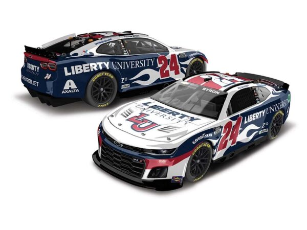 William Byron #24 NASCAR 2025 HM Chevrolet Liberty University 1:64