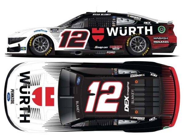 Ryan Blaney #12 NASCAR 2025 TP Wurth 1:64