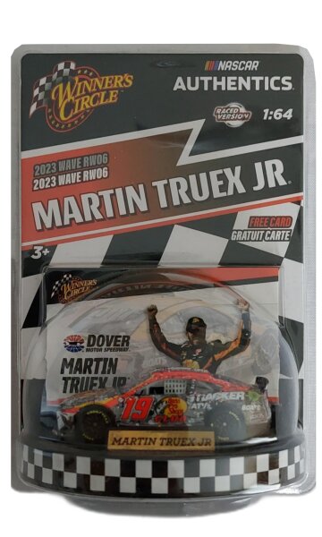 Martin Truex Jr. #19 NASCAR 2023 JGR Toyota Dover Winner 1:64