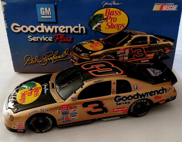 Dale Earnhardt #3 NASCAR 1998 RCR Chevrolet Monte Carlo Bass Pro Shops 1:24