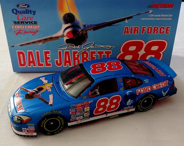 Dale Jarrett #88 NASCAR 2000 RYR Ford Taurus Air Force 1:24