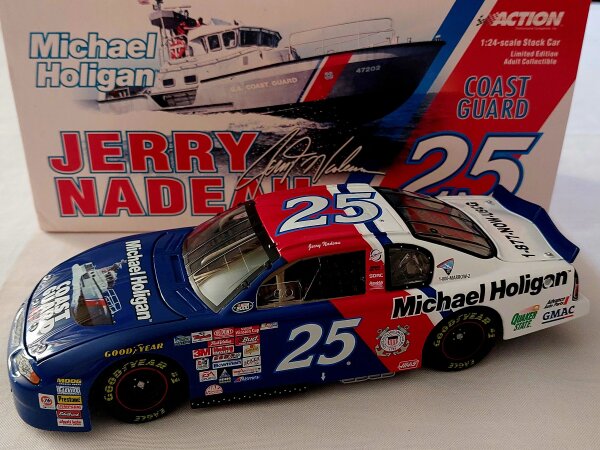 Jerry Nadeau #25 NASCAR 2000 HM Chevrolet Monte Carlo Coast Guard 1:24