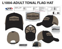 Noah Gragson 2025 Adult Flag Hat