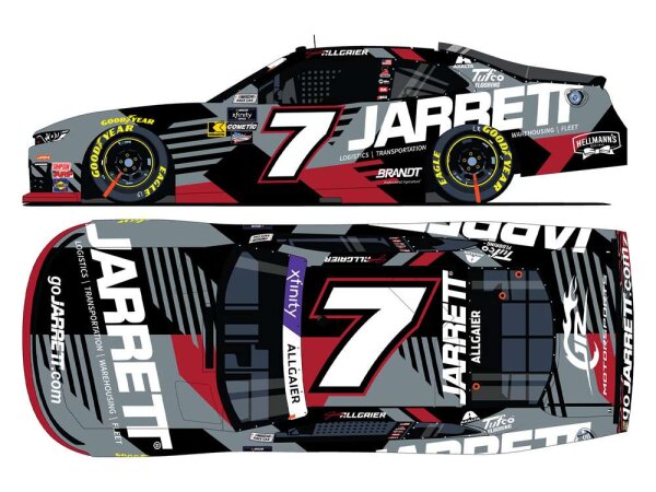 Justin Allgaier #7 NASCAR 2025 JRM Chevrolet Jarrett 1:64