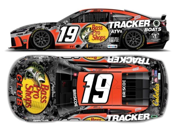 Chase Briscoe #19 NASCAR 2025 JGR Toyota Bass Pro Shops 1:64