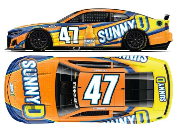 Ricky Stenhouse Jr. #47 NASCAR 2025 SunnyD 1:64