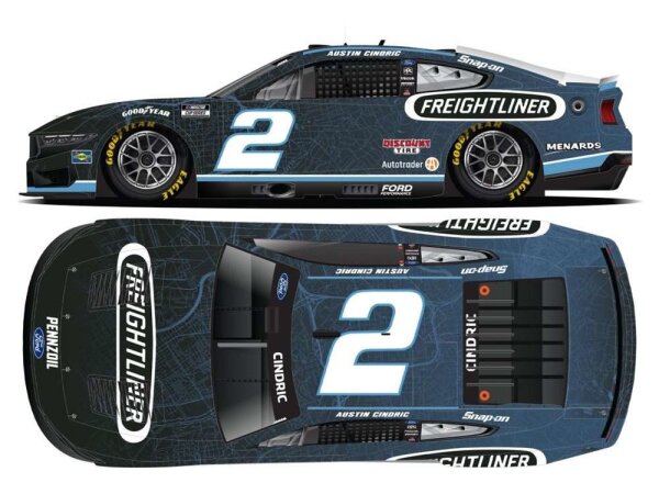 Austin Cindric #2 NASCAR 2025 TP Ford Freightliner 1:64