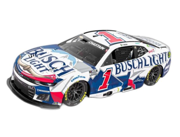 Ross Chastain #1 NASCAR 2025 TH Chevrolet Busch Light for the Love of Texas 1:24