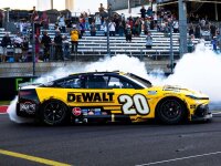 Christopher Bell #20 NASCAR 2025 JGR Toyota Dewalt COTA...