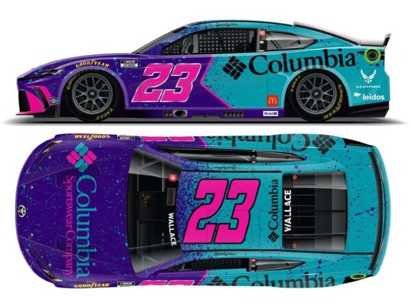 Bubba Wallace #23 NASCAR 2025 23XI Toyota Columbia 1:24