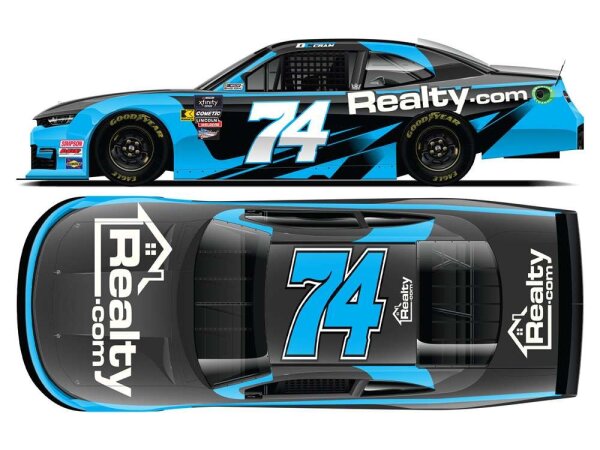 Dawson Cram #74 NASCAR MHR 2025 Realty.com 1:64