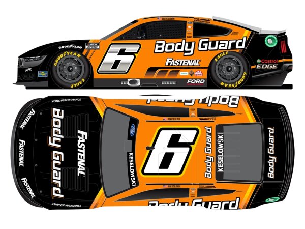 Brad Keselowski #6 NASCAR 2024 RFKR Ford Fastenal Body Guard 1:24 Standard