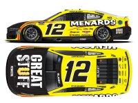 Ryan Blaney #12 NASCAR 2024 Menards Great Stuff 1:24...