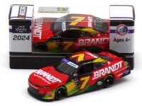 Justin Allgaier #7 NASCAR 2024 JRM Chevrolet Brandt 1:64