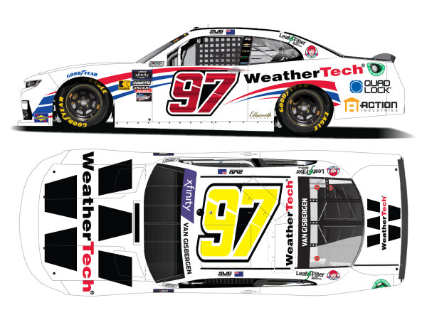 Shane Van Gisbergen #97 NASCAR 2024 Chevrolet KR WeatherTech 1:24 Standard